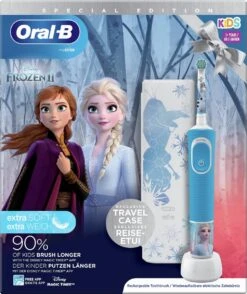Oral B Oral-B Kids Frozen 2 - Elektrische Tandenborstel - Powered By Braun - 1 Handvat En 1 Opzetborstel 26 Oral B Oral-B Kids Frozen 2 - Elektrische Tandenborstel - Powered By Braun - 1 Handvat En 1 Opzetborstel -Mondelinge Benodigdheden Winkel 1007x1200