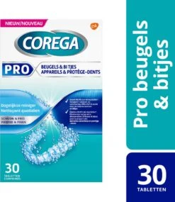 Corega Pro Beugels & Bitjes 30 Tabletten -Mondelinge Benodigdheden Winkel 1040x1200 7