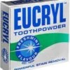 2 X Eucryl Poeder Mint 50 Gram Verwijdert Vlekken