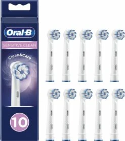 Oral B Oral-B Sensitive Clean - Met CleanMaximiser-technologie - Opzetborstels - 10 Stuks - Brievenbusverpakking -Mondelinge Benodigdheden Winkel 1057x1200 1