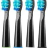 LifeGoods Opzetborstels - Voor Elektrische Tandenborstel - 4 Stuks - Zwart/Blauw -Mondelinge Benodigdheden Winkel 1057x1200
