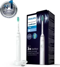 Philips Sonicare Series 3100 HX3671/13 - Elektrische Tandenborstel - Wit -Mondelinge Benodigdheden Winkel 1065x1200