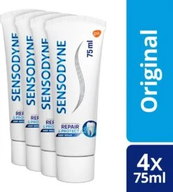 Sensodyne Repair & Protect Deep Repair Tandpasta Voor Gevoelige Tanden 4x75 Ml -Mondelinge Benodigdheden Winkel 1080x1200 4