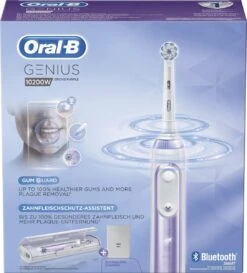 Oral B Oral-B Genius 10200W Orchid Purple Elektrische Tandenborstel Paars/Wit 19 Oral B Oral-B Genius 10200W Orchid Purple Elektrische Tandenborstel Paars/Wit -Mondelinge Benodigdheden Winkel 1086x1200