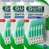 GUM® GUM Soft Picks Advanced Regular - 3 X 30 Stuks - Ragers - Voordeelverpakking 2 GUM® GUM Soft Picks Advanced Regular - 3 X 30 Stuks - Ragers - Voordeelverpakking -Mondelinge Benodigdheden Winkel 1153x1200