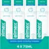 Elmex Sensitive Whitening Tandpasta 4 X 75ml - Voor Gevoelige Tanden - Voordeelverpakking -Mondelinge Benodigdheden Winkel 1160x1200 1