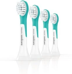 Philips Sonicare For Kids HX6034/33 - Opzetborstel 4 Stuk(s) - Turkoois -Mondelinge Benodigdheden Winkel 1160x1200 2