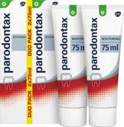 Parodontax Whitening Dagelijkse Tandpasta Tegen Bloedend Tandvlees 2x75 Ml -Mondelinge Benodigdheden Winkel 1169x1200 3