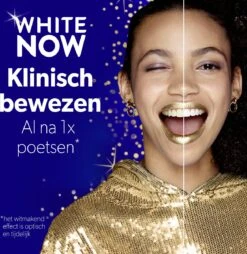 Prodent Whitening Now Gold Tandpasta - 12 X 75 Ml - Voordeelverpakking -Mondelinge Benodigdheden Winkel 1169x1200 4