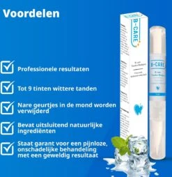 B-care Tanden Bleekpen - Teeth Whitening Pen - Tanden Bleker - Wittere Tanden - Teeth Whitening Strips - Professioneel Resultaat - Tandsteen Verwijderaar - Zonder Peroxide - Tandenbleekset - Tanden Bleken -Mondelinge Benodigdheden Winkel 1169x1200 6