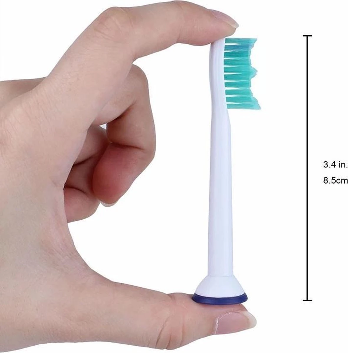 Merkloos Opzetborstels Passend Op Philips Sonicare 8 Stuks 5 Merkloos Opzetborstels Passend Op Philips Sonicare 8 Stuks - Afbeelding 3