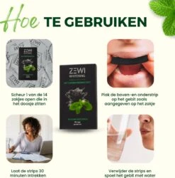 Zewi Professionele Tandenbleek Strips Tandenbleekset Whitening Strips Crest Whitestrips Teeth Kit Tanden Bleken Witte Tanden Zonder Peroxide - 28 Strips -Mondelinge Benodigdheden Winkel 1184x1200 3