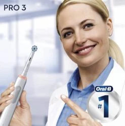 Oral B Oral-B Pro 3 - 3500 - Witte Elektrische Tandenborstel + Reisetui 22 Oral B Oral-B Pro 3 - 3500 - Witte Elektrische Tandenborstel + Reisetui -Mondelinge Benodigdheden Winkel 1188x1200