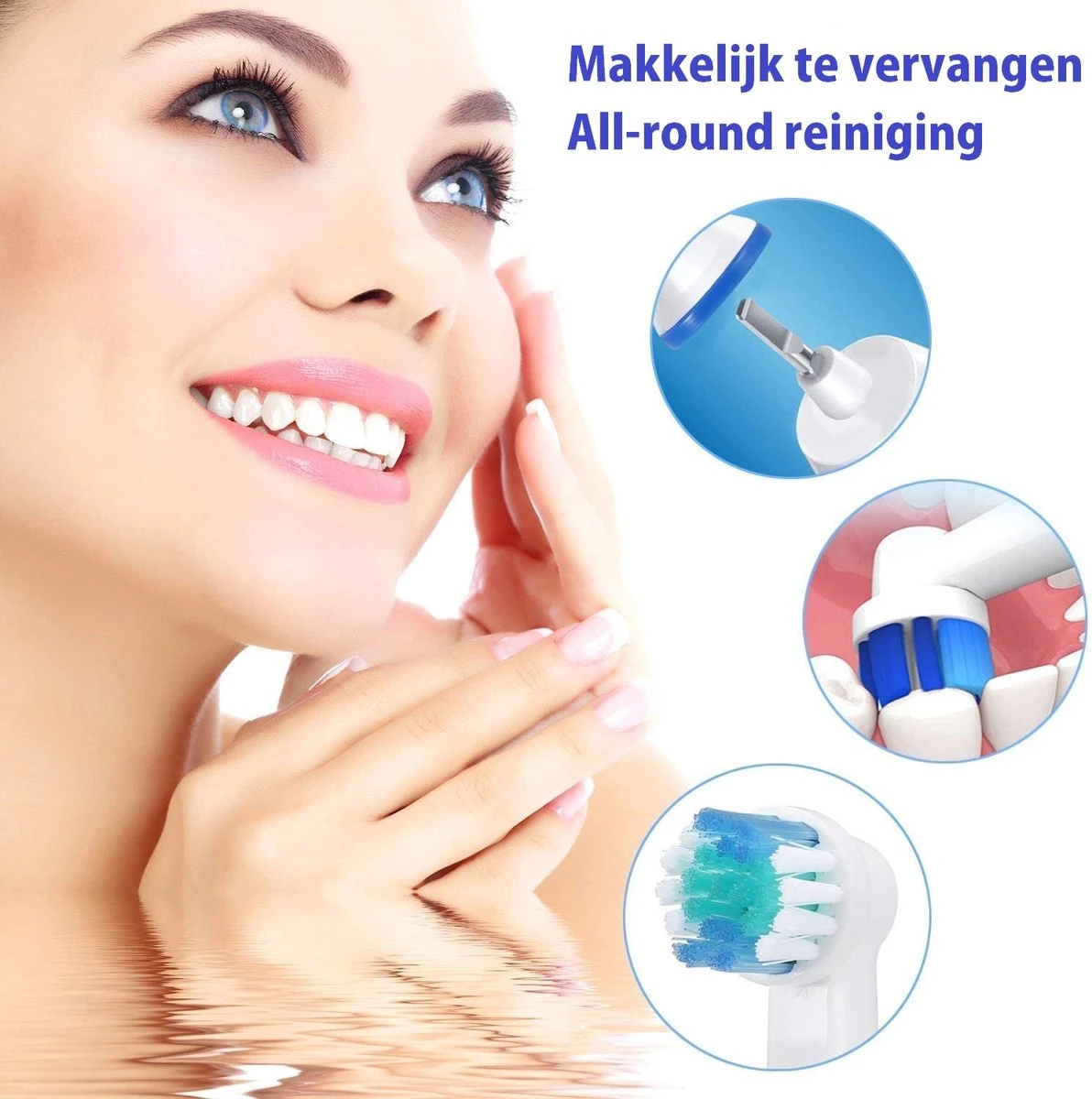 Merkloos Universele Opzetborstel - 4 Stuks - Geschikt Voor Oral-B- Borstel Met Zachte Haren- 10 Merkloos Universele Opzetborstel - 4 Stuks - Geschikt Voor Oral-B- Borstel Met Zachte Haren- - Afbeelding 8