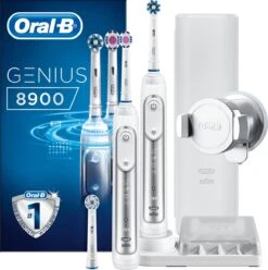 Oral B Oral-B Genius 8900 - Elektrische Tandenborstel Duoverpakking - Wit -Mondelinge Benodigdheden Winkel 1196x1200 6
