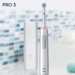 Oral B Oral-B Pro 3 - 3500 - Witte Elektrische Tandenborstel + Reisetui 25 Oral B Oral-B Pro 3 - 3500 - Witte Elektrische Tandenborstel + Reisetui -Mondelinge Benodigdheden Winkel 1197x1200 6