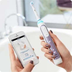 Oral B Oral-B Genius 10200W Orchid Purple Elektrische Tandenborstel Paars/Wit 20 Oral B Oral-B Genius 10200W Orchid Purple Elektrische Tandenborstel Paars/Wit -Mondelinge Benodigdheden Winkel 1198x1200 12