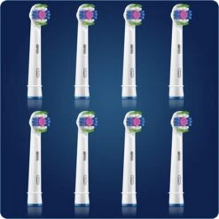 Oral B Oral-B 3D White - Met CleanMaximiser-technologie - Opzetborstels - 8 Stuks - Brievenbusverpakking -Mondelinge Benodigdheden Winkel 1198x1200 120