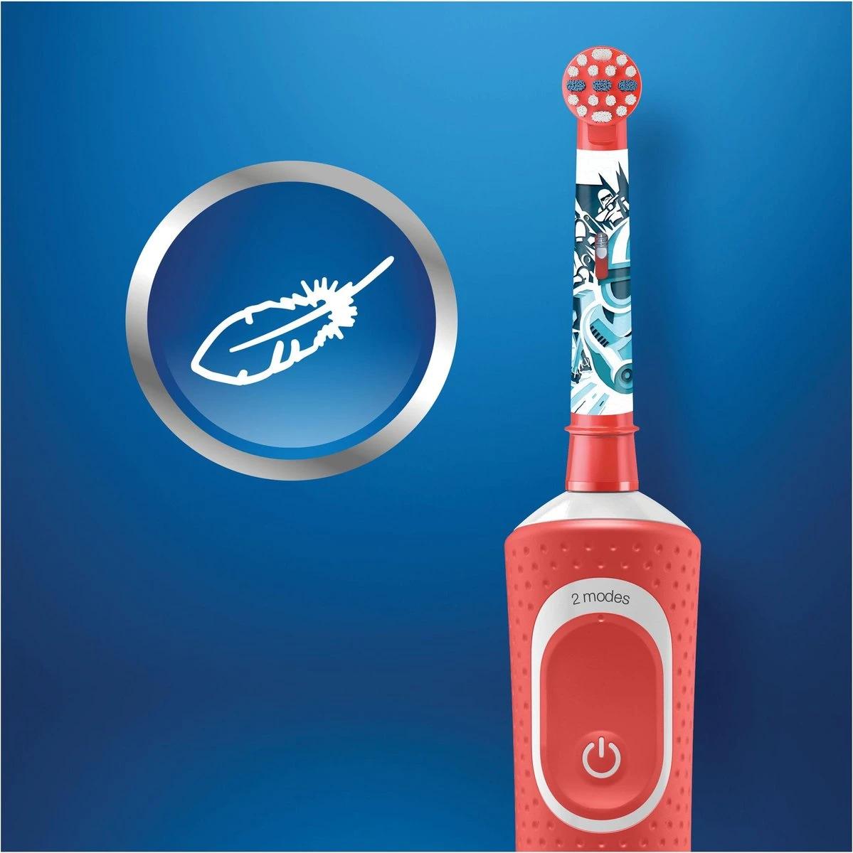 Oral B Oral-B Kids Mickey - Elektrische Tandenborstel - Powered By Braun - 1 Handvat En 1 Opzetborstel 9 Oral B Oral-B Kids Mickey - Elektrische Tandenborstel - Powered By Braun - 1 Handvat En 1 Opzetborstel - Afbeelding 7