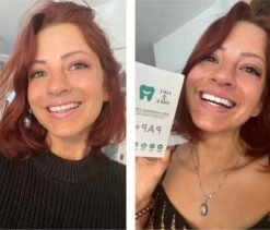 Love2smile PAP+ Premium Strips - Whitening Strips - De Natuurlijke Tandenbleker Van Nederland & België - Goedgekeurde Tandenbleek Strips - Teeth Whitening Strips - Wittere Tanden - Zonder Peroxide -Mondelinge Benodigdheden Winkel 1200x1023