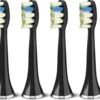 Bintoi® ISonic ProClean - Opzetborstels Elektrische Tandenborstel - 4 Stuks - Geschikt Voor Bintoi ISonic D700/D600 - Jaarvoorraad - Zwart -Mondelinge Benodigdheden Winkel 1200x1028
