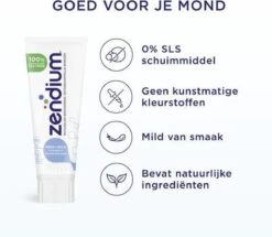Zendium Fresh+Whitening Tandpasta- 12 X 75 Ml - Voordeelverpakking -Mondelinge Benodigdheden Winkel 1200x1046 2