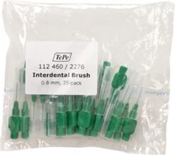 Tepe Interdentale Rager Origineel 0.8 Mm Groen - 25 Stuks -Mondelinge Benodigdheden Winkel 1200x1062