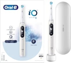 Oral B Oral-B IO 6 - Elektrische Tandenborstel - Wit -Mondelinge Benodigdheden Winkel 1200x1072