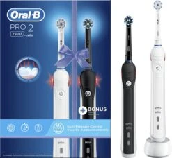 Oral B Oral-B PRO 2 2900 - Elektrische Tandenborstel - Duopack 27 Oral B Oral-B PRO 2 2900 - Elektrische Tandenborstel - Duopack -Mondelinge Benodigdheden Winkel 1200x1106 1