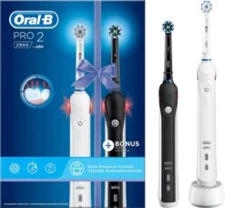 Oral B Oral-B PRO 2 2900 - Elektrische Tandenborstel - Duopack 24 Oral B Oral-B PRO 2 2900 - Elektrische Tandenborstel - Duopack -Mondelinge Benodigdheden Winkel 1200x1106