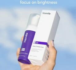 Hismile V34 Schuim Kleurcorrector - Tandvlekken Verwijderen - Paarse Tandpasta -V34 -Mondelinge Benodigdheden Winkel 1200x1108 1