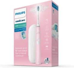 Philips ProtectiveClean 4300 Series HX6806/03 - Elektrische Tandenborstel - Roze -Mondelinge Benodigdheden Winkel 1200x1111