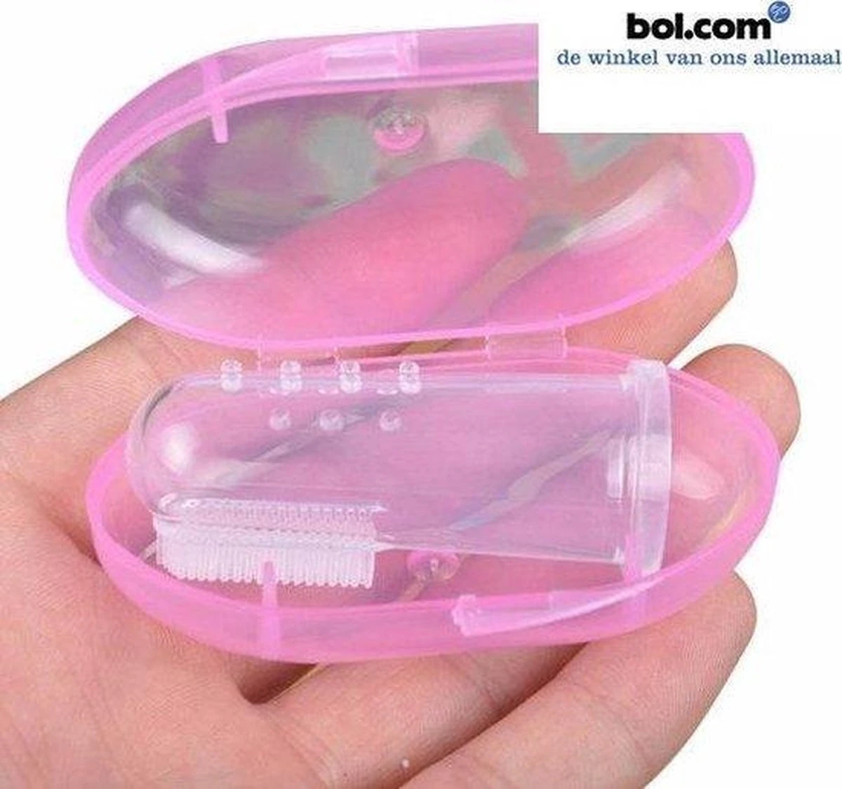 Merkloos Baby Tandenborstel, Doorkomende Tandjes, Tandvlees Massage, Vinger Tandenborstel, Baby/peuter, Silicone, Vingertandenborstel Baby ROZE 3 Merkloos Baby Tandenborstel, Doorkomende Tandjes, Tandvlees Massage, Vinger Tandenborstel, Baby/peuter, Silicone, Vingertandenborstel Baby ROZE