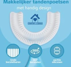 Tandenborstel Voor Baby En Kind - Eenvoudig, Hygiënisch En De Oplossing Voor Tandenpoetsen Bij Kinderen - BPA Vrij – BLAUW -Mondelinge Benodigdheden Winkel 1200x1130 1