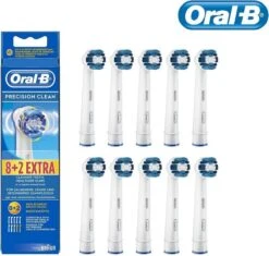 Oral B Oral-B Precison Clean Opzetborstels - 8 +2 Stuks 30 Oral B Oral-B Precison Clean Opzetborstels - 8 +2 Stuks -Mondelinge Benodigdheden Winkel 1200x1143 5