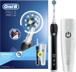 Oral B Oral-B Pro 2 2500 - Zwart - Elektrische Tandenborstel -Mondelinge Benodigdheden Winkel 1200x1144