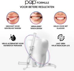 MySmile Tandenbleekset - Thuis Tanden Bleken - PAP+ Formule Met Natuurlijke Ingrediënten - 6 Whitening Gels - Zonder Peroxide -Mondelinge Benodigdheden Winkel 1200x1152 3
