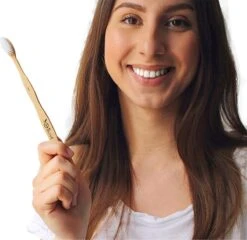 Bamboe Tandenborstel By Olive 4 St. Genummerd 100% Moso Bamboo -Mondelinge Benodigdheden Winkel 1200x1165