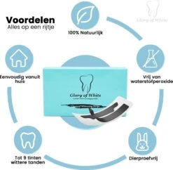 Glory Of White - Professionele Tandenbleek Strips - 28 Strips - Teeth Whitening Strips - Wittere Tanden - Zonder Peroxide - Tanden Bleken -Mondelinge Benodigdheden Winkel 1200x1175 4