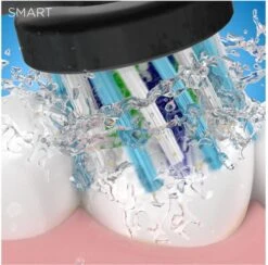 Oral B Oral-B Smart 4 4500 - Zwart - Elektrische Tandenborstel - Powered By Braun - 1 Handvat En 2 Opzetborstels -Mondelinge Benodigdheden Winkel 1200x1187 1