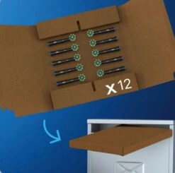 Oral-B CrossAction Opzetborstel Kleur Zwart, Verpakking Van 12 Stuks, Verpakking Van Brievenbusformaat -Mondelinge Benodigdheden Winkel 1200x1190 3