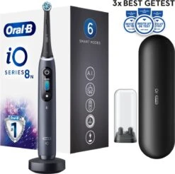 Oral B Oral-B IO 8n - Elektrische Tandenborstel - Zwart -Mondelinge Benodigdheden Winkel 1200x1193 1