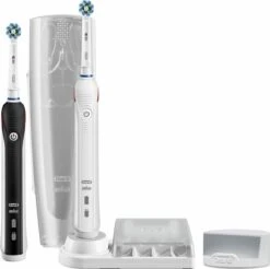 Oral B Oral-B Smart 5 5900 - Zwart En Wit - Elektrische Tandenborstel - Duopack -Mondelinge Benodigdheden Winkel 1200x1193