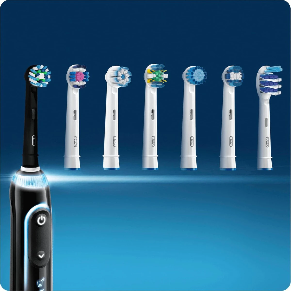 Oral B Oral-B CrossAction Zwart Opzetborstels - 4 Stuks 11 Oral B Oral-B CrossAction Zwart Opzetborstels - 4 Stuks - Afbeelding 9
