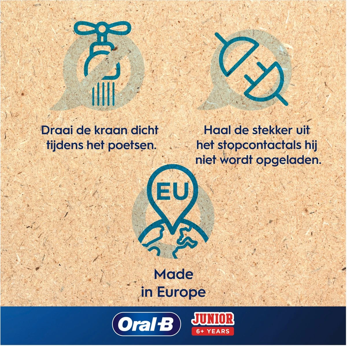 Oral B Oral-B Junior Elektrische Tandenborstel - Minnie 6 Oral B Oral-B Junior Elektrische Tandenborstel - Minnie - Afbeelding 4