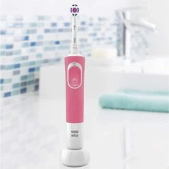 Oral B Oral-B Vitality 100 Roze CrossAction - Elektrische Tandenborstel - Powered By Braun -Mondelinge Benodigdheden Winkel 1200x1198 93