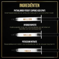 The Million Dollar Smile® Tandenbleekset Geschikt Voor Gevoelige Tanden - Zonder Peroxide (0%) - Wittere Tanden - 100% Natuurlijk - Tanden Bleken - Tandenblekers - Teeth Whitening Kit - Geen Gevoelige Tanden -Mondelinge Benodigdheden Winkel 1200x1199 18