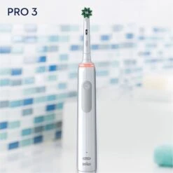 Oral B Oral-B Pro 3 3000 - Wit - Elektrische Tandenborstel - Ontworpen Door Braun - 1 Handvat En 1 Opzetborstel -Mondelinge Benodigdheden Winkel 1200x1199 3