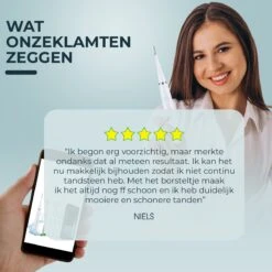 Merkloos Tandsteen Verwijderaar Elektrisch – Tandenborstel Opzetstukken - Tandarts Spiegel - 5 Standen -Wit -Mondelinge Benodigdheden Winkel 1200x1200 1000