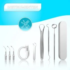 Tandsteen Verwijderaar Set - Elektrisch - Sonisch - Draadloos - Tandplak Verwijderen - Wit -Mondelinge Benodigdheden Winkel 1200x1200 1001